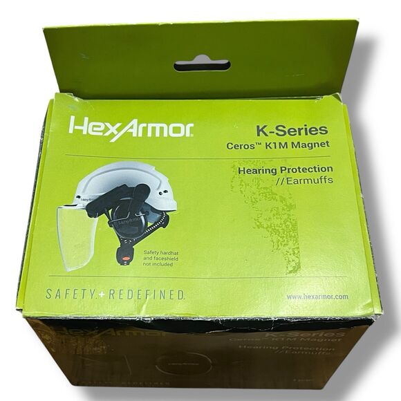 HexArmor 17-18001 K-Series Ceros K1M Magnetic Earmuff - Picture 9 of 11